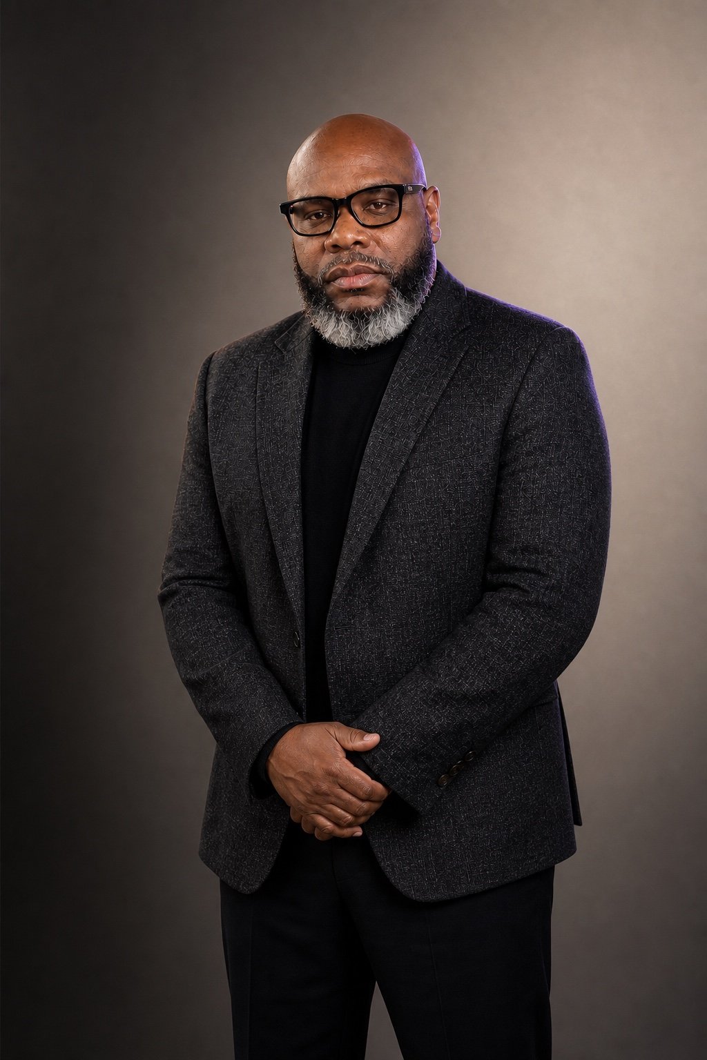Akili Marketing Group founder in a studio portrait